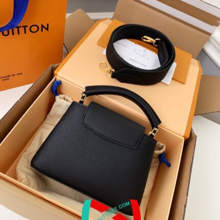 LOUIS VUITTON Capucines mini frame M56071 size:21*14*8cm