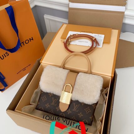 LOUIS VUITTON LOCKY BB frame M46318 size 20*16*7.5cm
