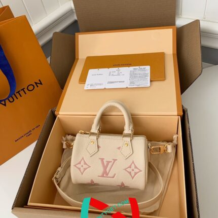 Louis Vuitton Nano Speedy M81913 .Size 16*10*7.5cm