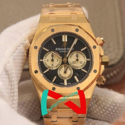 Audemars Piguet Royal Oak Chronograph 18K Gold on 904L Steel - 1:1 Sup