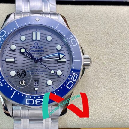 OMEGA Seamaster Diver 300M 42mm Silver Dial & Blue Bezel