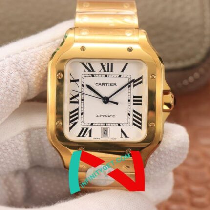 Cartier Tank Anglaise 18K Yellow Gold