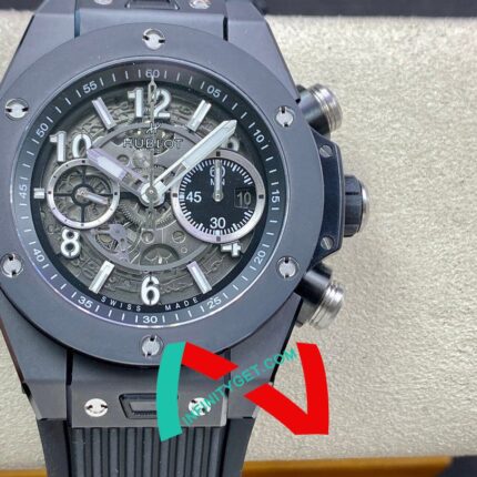 Hublot 44 mm (Big Bang Unico Titanium Ceramic)