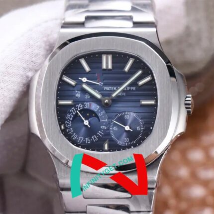 Patek Philippe Nautilus 5712/1A-001 (Blue dial Nautilus full function)
