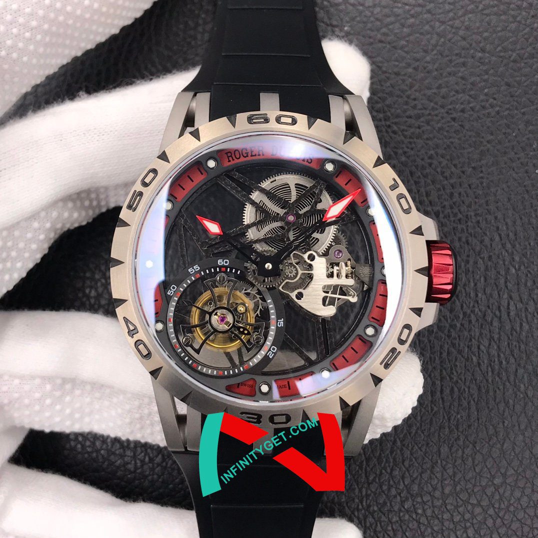 Roger Dubuis King Series Titanium Tourbillon Model: RDDBEX0479