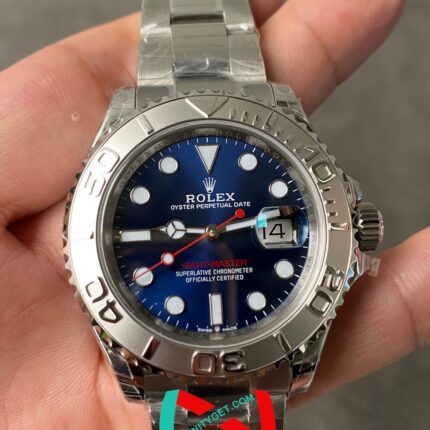 Rolex Yachtmaster Stainless Steel 268622- ( blue dial yacht master 40mm)