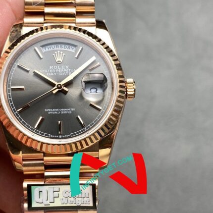 Rolex day date 36mm counterweight version158g