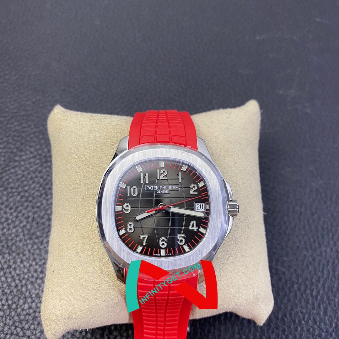 Patek Philippe 5167 Grenade Red Rubber strap