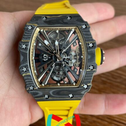 Richard Mille 12-01 Gold carbon fiber