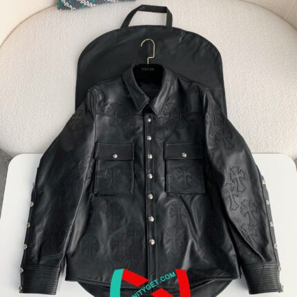 Crosshairs Leather jacket